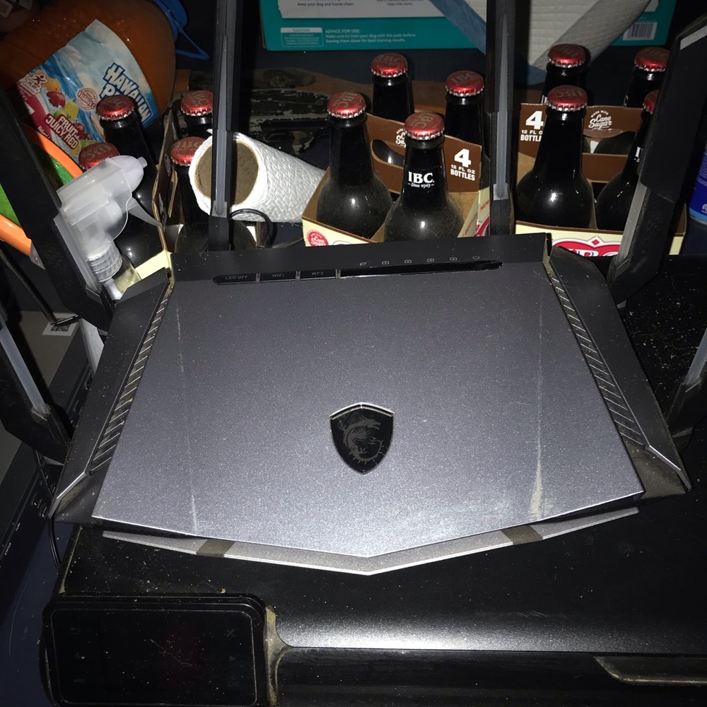 MSI Wireless Router in Gray - High-Performance Home Networking